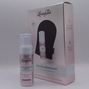 Loving Tan Deluxe Medium Kit – Bronzing Mousse + Mitt, Travel Size